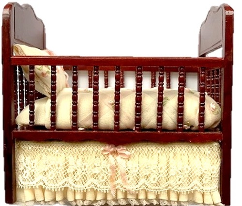 OAK Dressed Crib